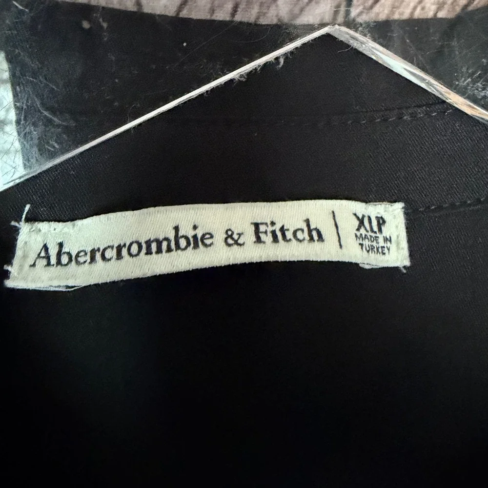 Abercrombie & Fitch Maxi Dress Sleeveless Ruched Minimalist Lagenlook Style‎ XL
